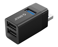 Orico USB-A -3x USB-A 3.0 MINI-U32-BK-BP - 1190074 - zdjęcie 2
